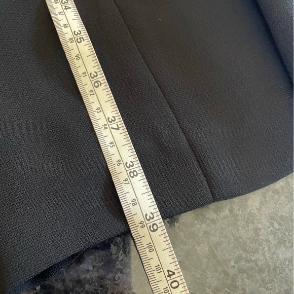 Jacqueline Ferrar black sleeveless fully lined fitted sheath Dress size 12 - Picture 9 of 9